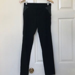 Neiman Marcus pants 4 leather waistband detail